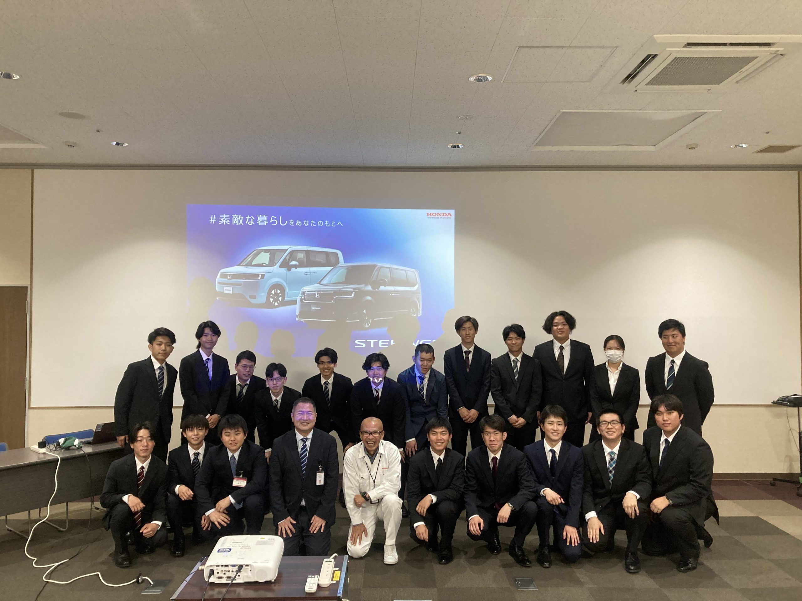 【大遠征②】Hondaの各事業所へ（自動車研究開発コース3年生）