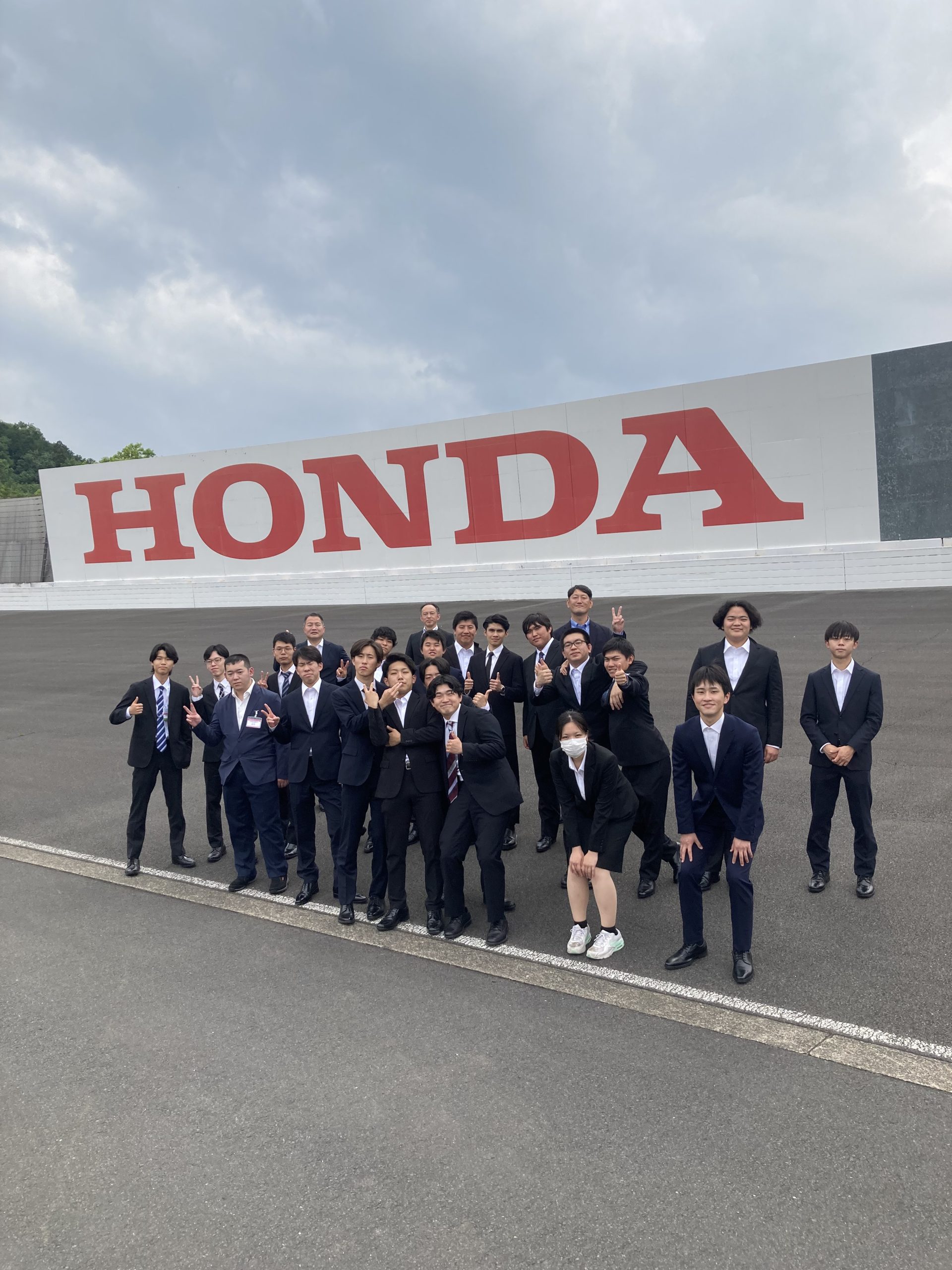 【大遠征④】Hondaの各施設や企業様へ（自動車研究開発コース3年生）