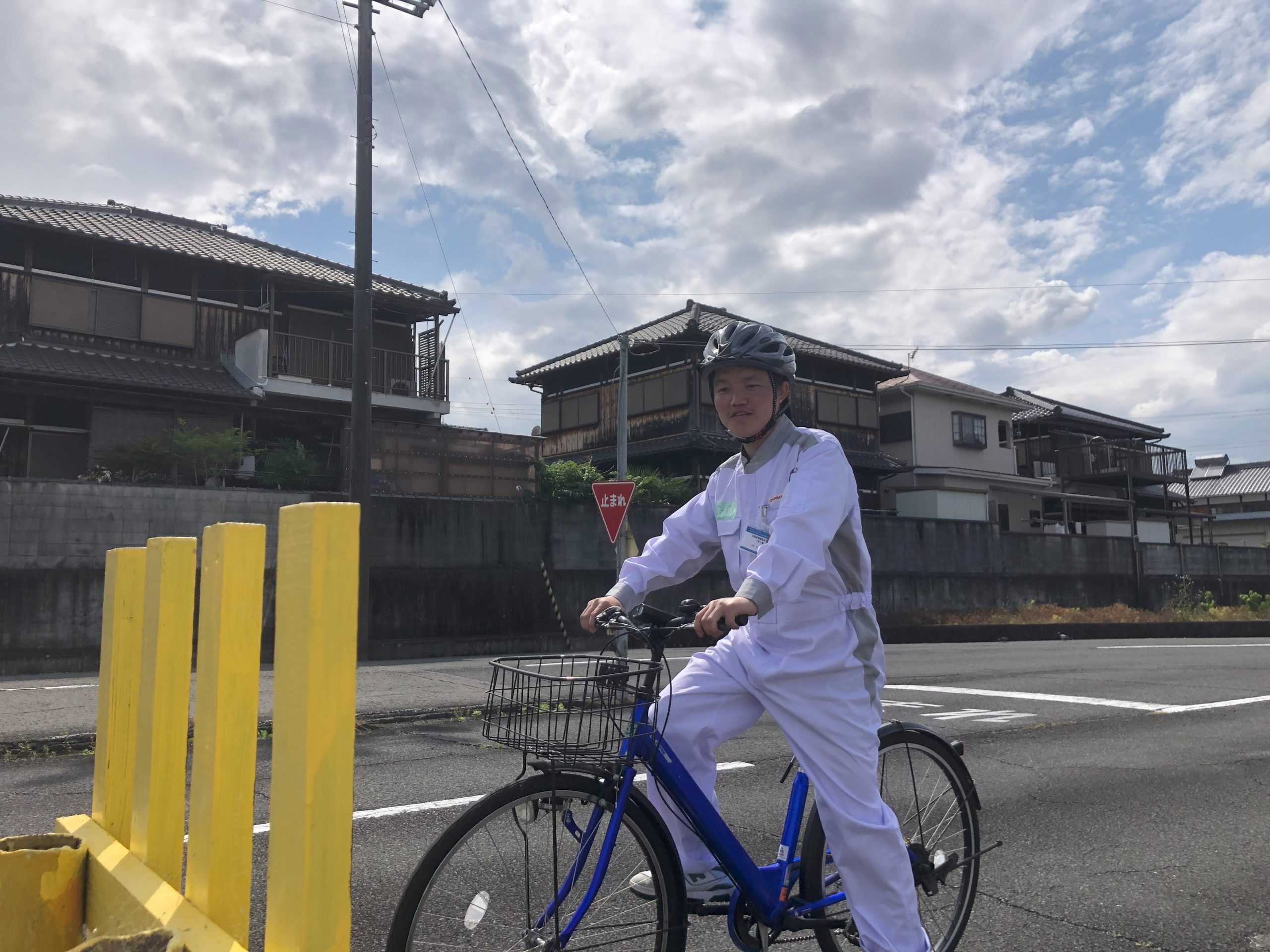 【和歌山で講習会】自転車安全運転講習を実施（自動車整備留学生科1年生）