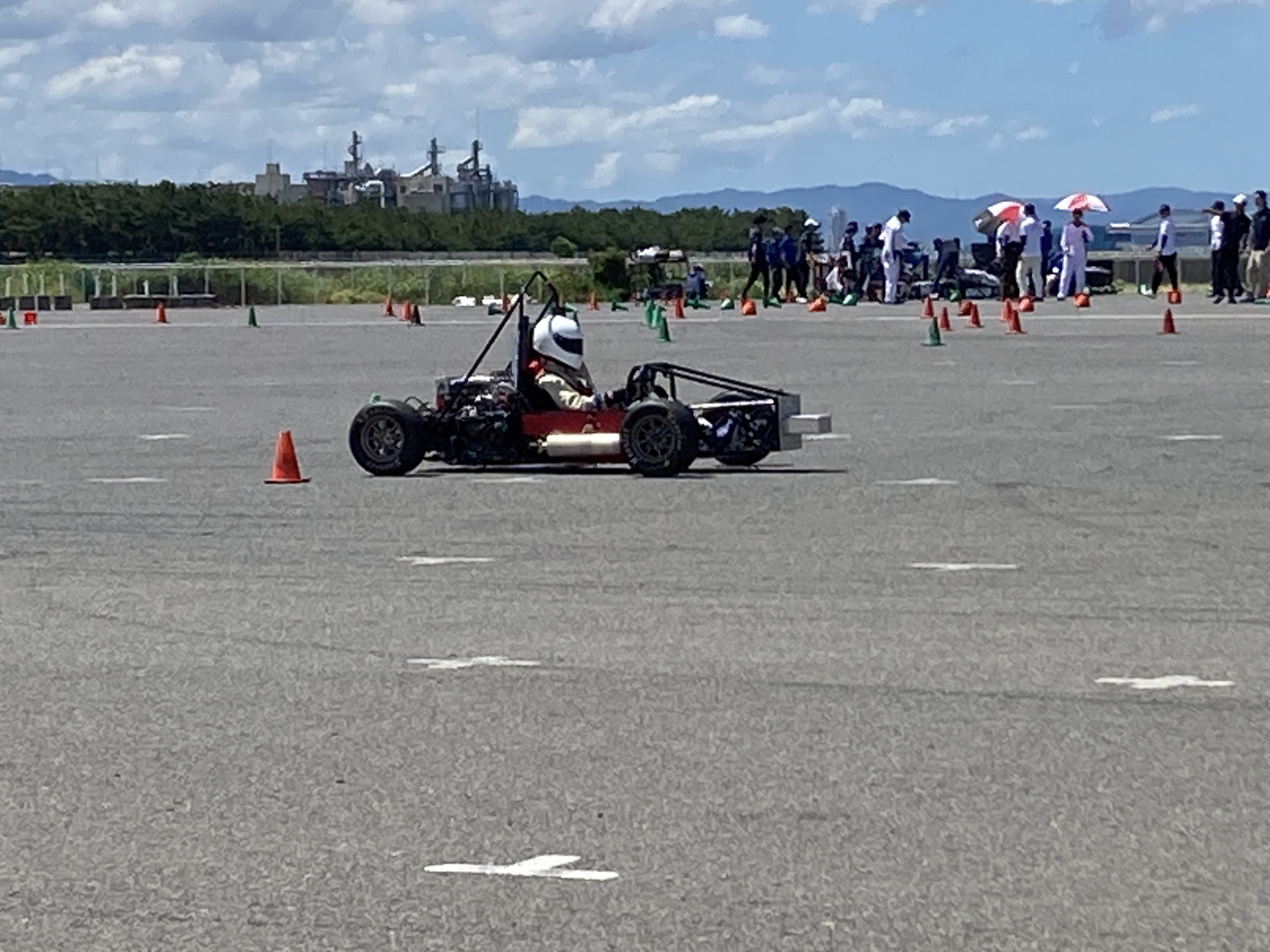 【部同好会活動】Formula SAE部が関西合同試走会へ参加